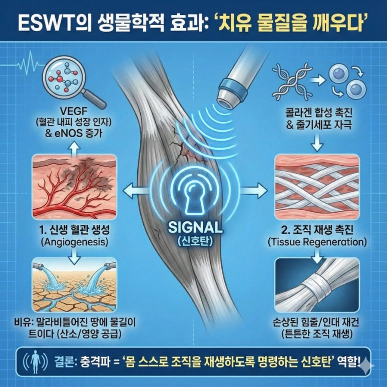 논문이 밝힌 과학적 원리 ②: 생물학적 효과 — 잠든 치유력을 깨우다