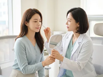 안면비대칭 상담 안내 이미지