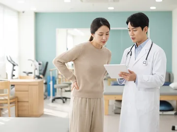 척추관협착증 진료 상담 이미지