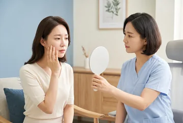 얼굴 통증·찌릿함 상담 안내 이미지