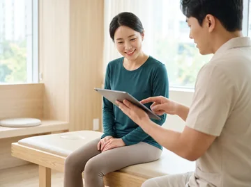 스포츠 재활 진료 상담 이미지